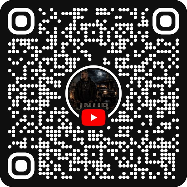 QR code for the official JNUB YouTube channel